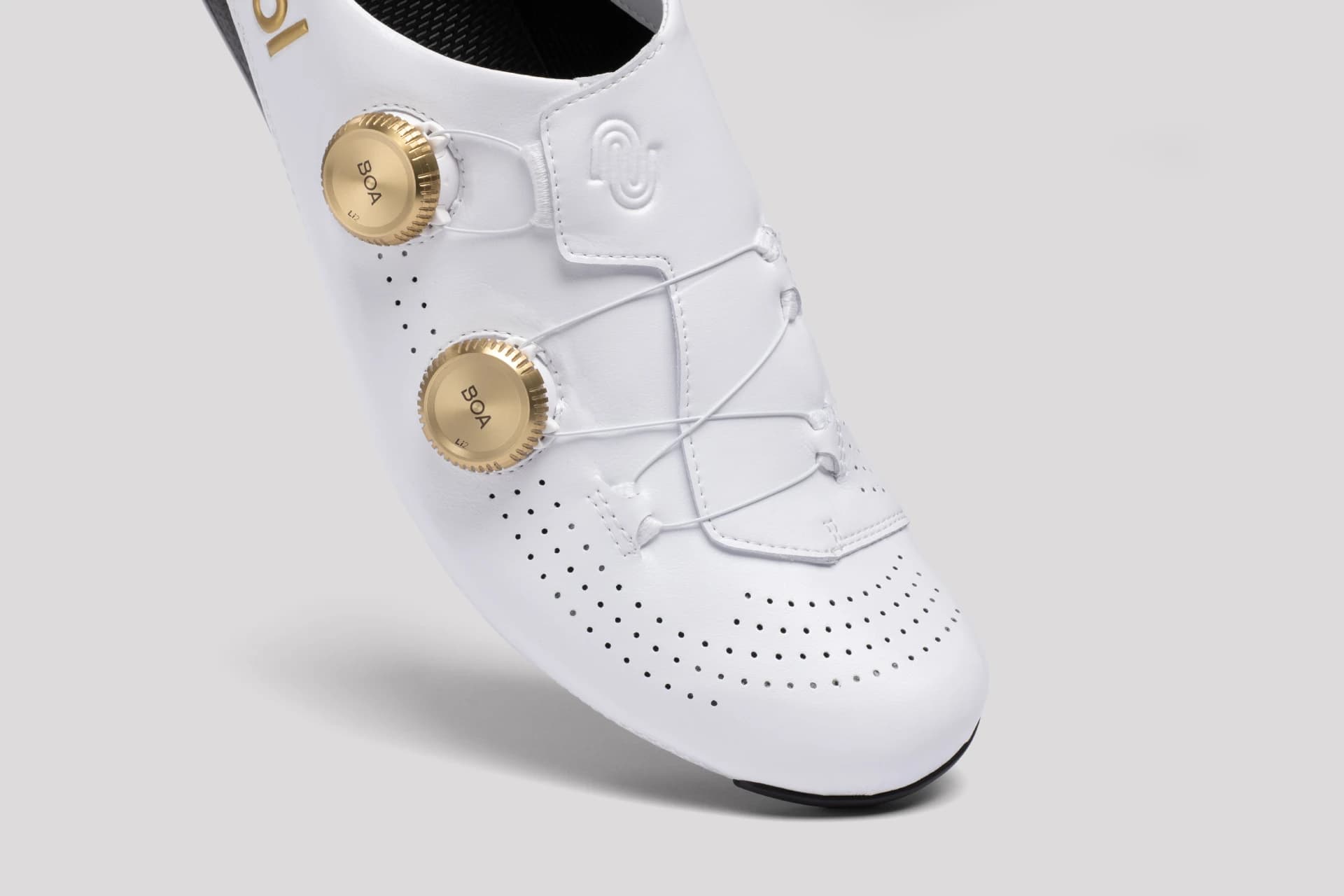 Nimbl Exceed Ultimate Glide – Cycling shoes White/Gold thumbnail 3