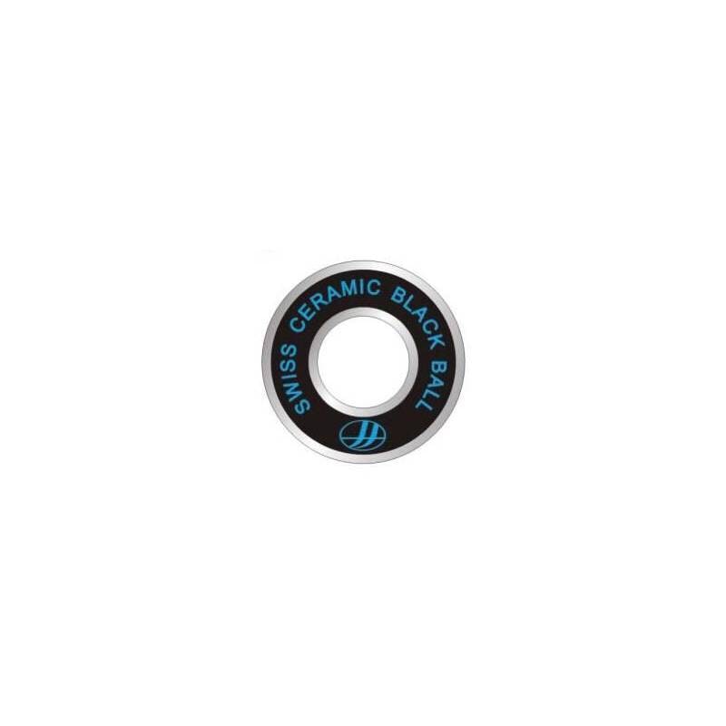 Double FF Swiss Ceramic "7" Black Ball Bearings – Ceramic Bearings – 16 pcs