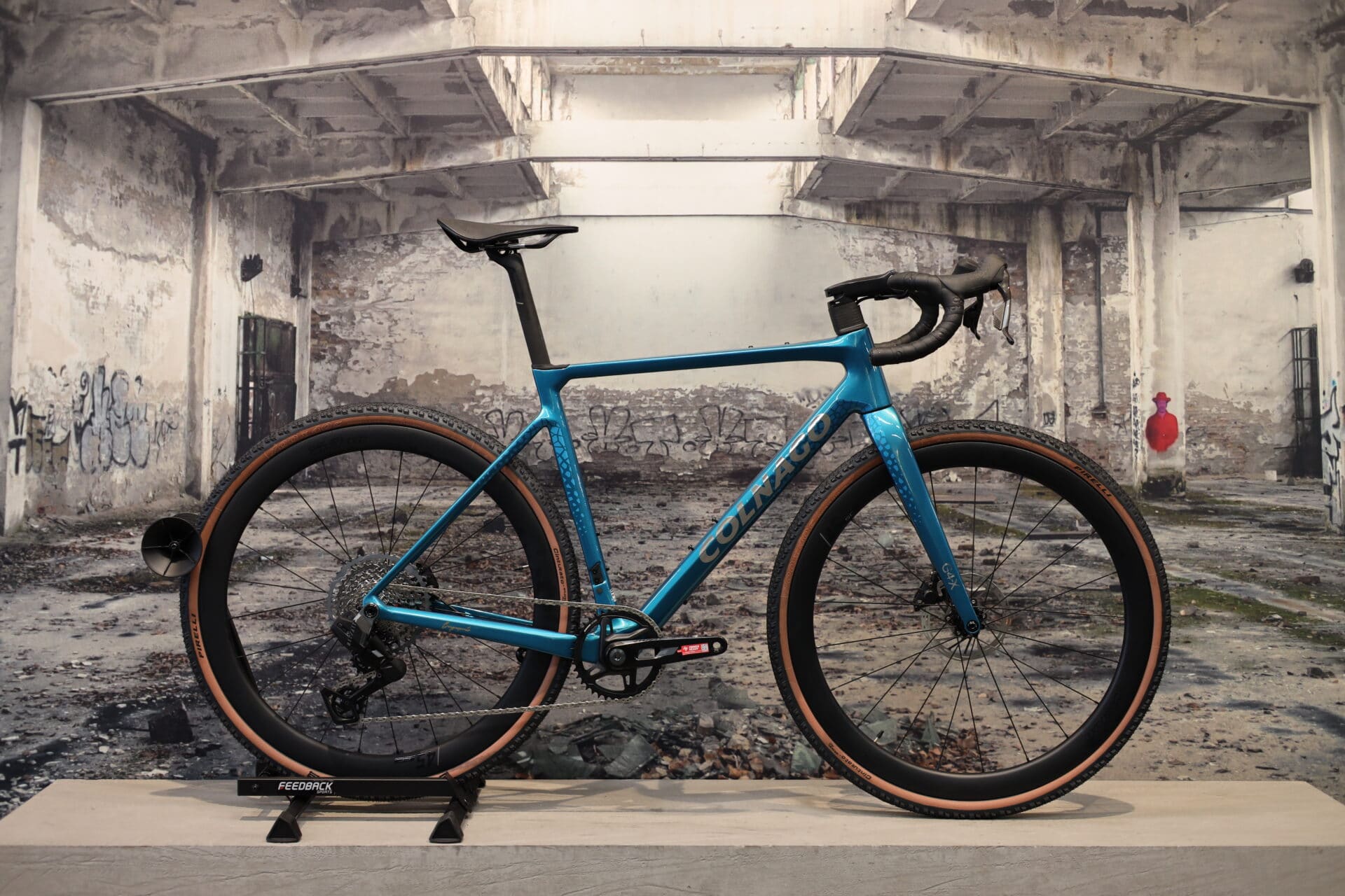 Colnago G4X – Gravelbike – 52 en 54 cm – GRX 1x12 – Fulcrum Lite – Blauw