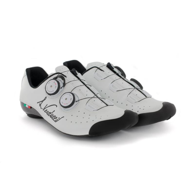Luigino Verducci cycling shoes White BERGASPORTS
