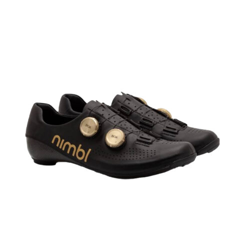 wit white Bergasports Verducci Nimbl fietsschoenen cyclingshoes hoogeveen goud black gold ultimate