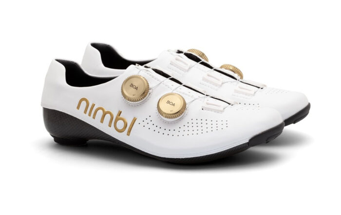 Bergasports Verducci Nimbl cycling shoes cycling shoes hoogeveen ultimate white gold white gold
