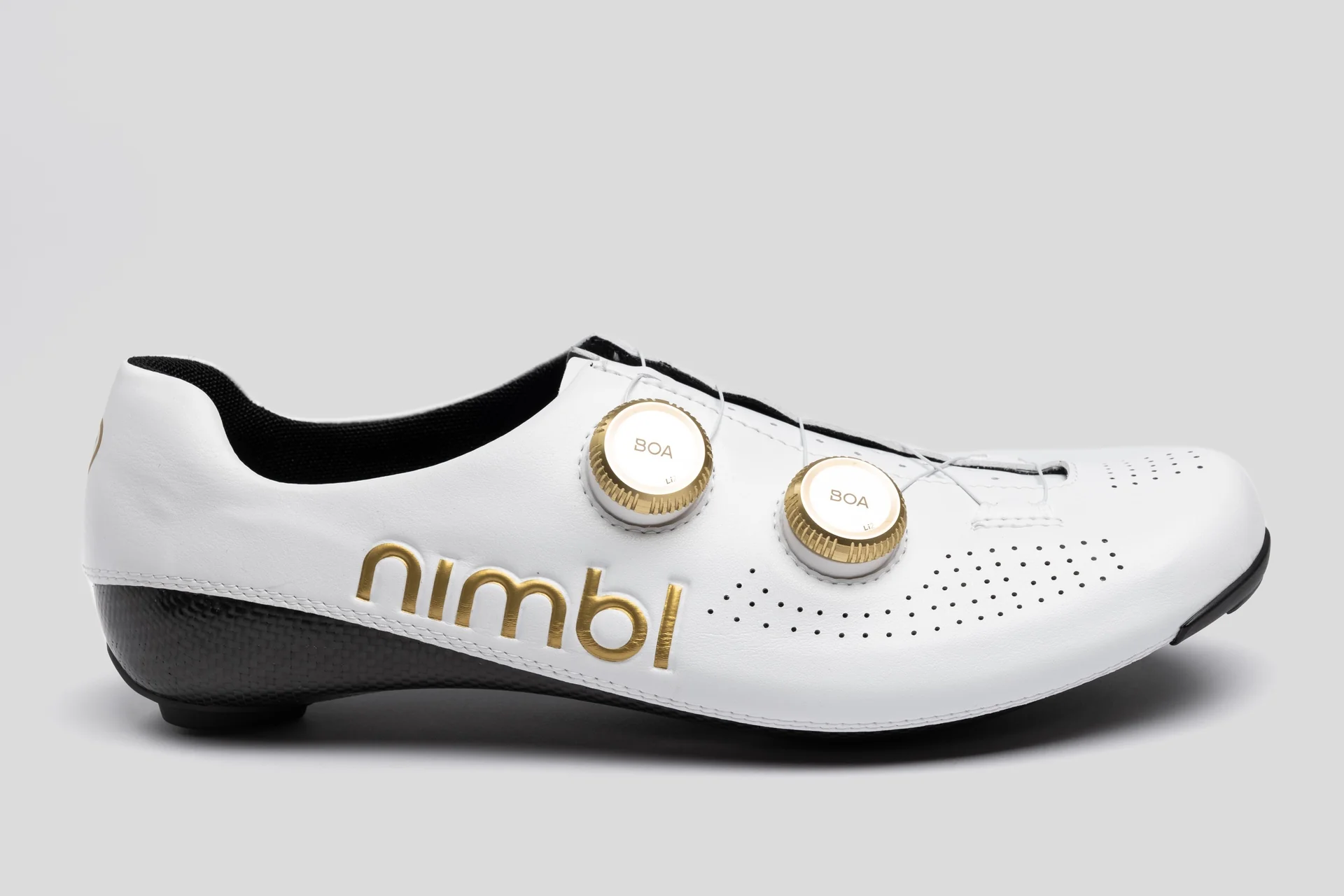 nimbl ultimate white gold bergasports fact shoes cyclingshoes