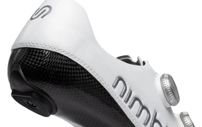 nimbl ultimate wit silver bergasports fietsschoenen cyclingshoes