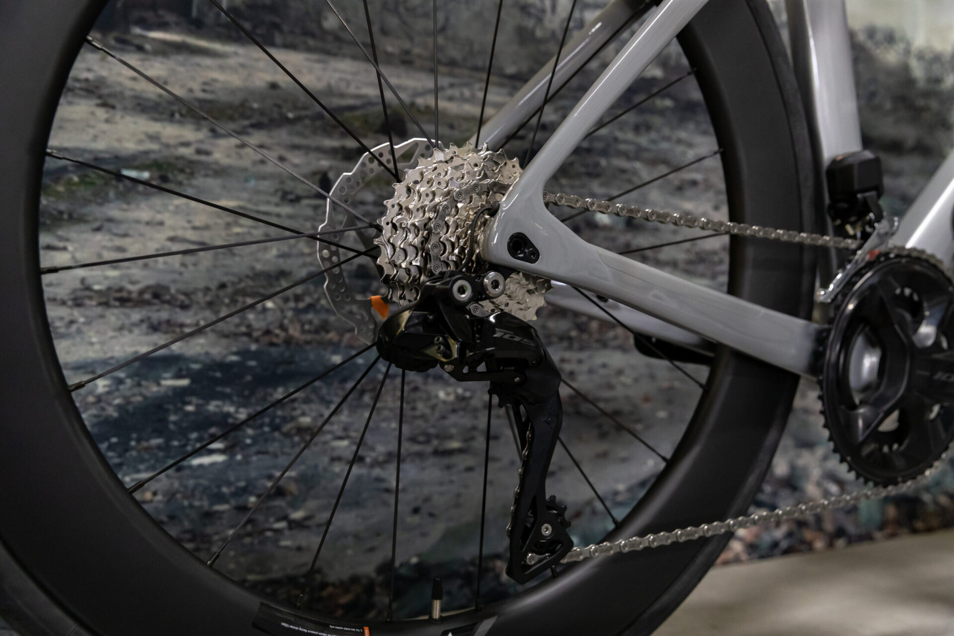 Sensa - Giulia Supremo - Racefiets - Shades of Grey - Maat 55 - Afbeelding 3