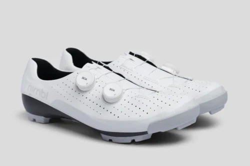 Nimbl - Ultimate - cycling shoes - White/Gold - BERGASPORTS