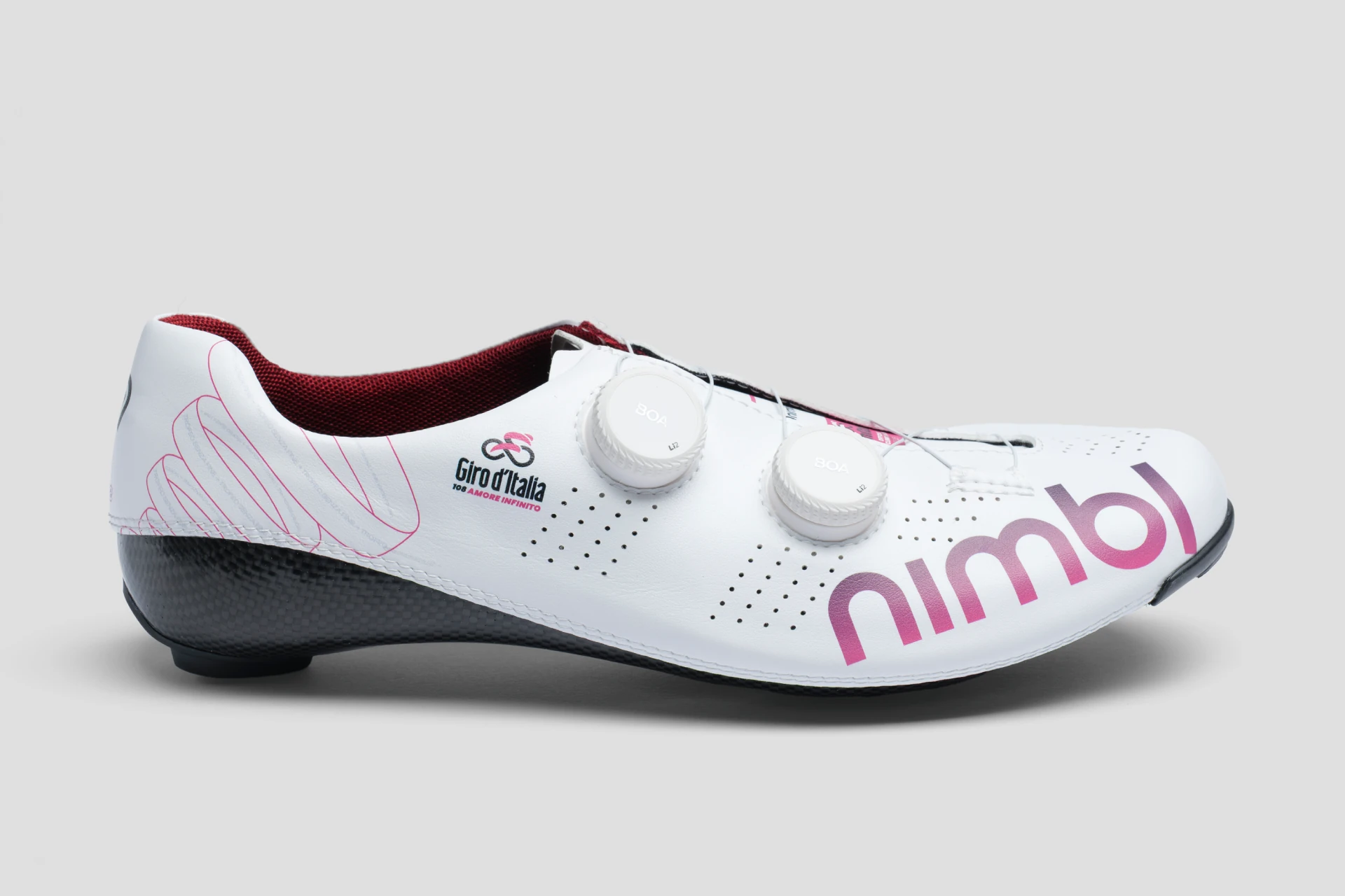 Nimbl fietsschoenen cyclng shoes exceed ultimate pro giro d'italia bergasports