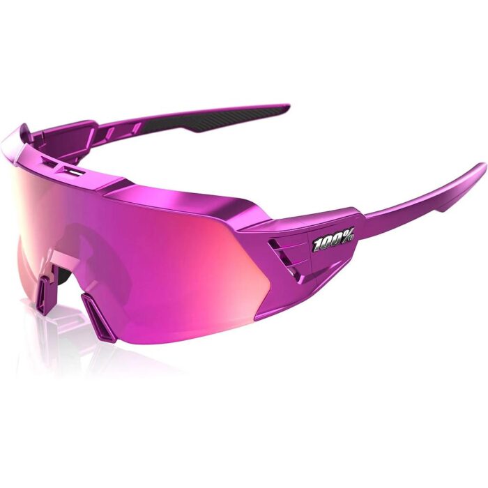 100% GLASSES KORBIN X bergasports Glans paars chroom Paars meerlaags
