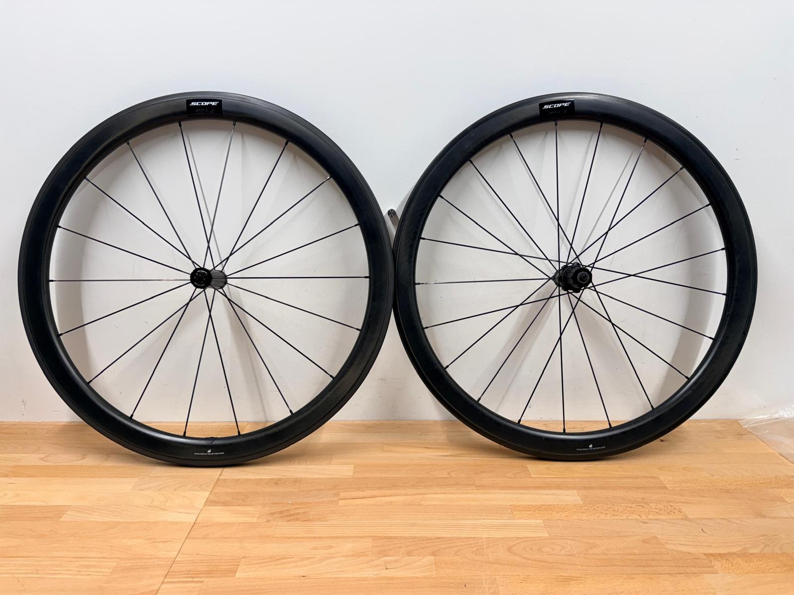 Scope s4 rim brake wheel sets bergasports