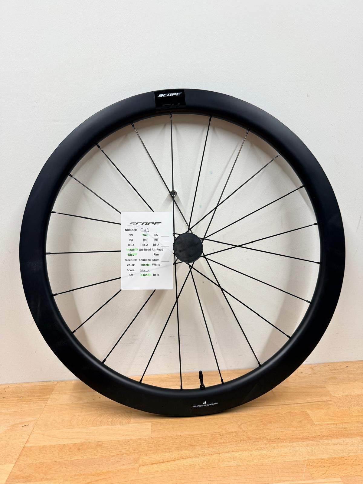 scope s4 front wheel