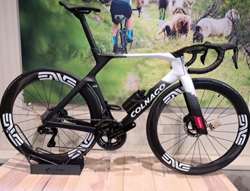 Large stock of Colnago bicycles at Berga Sports in Dedemsvaart